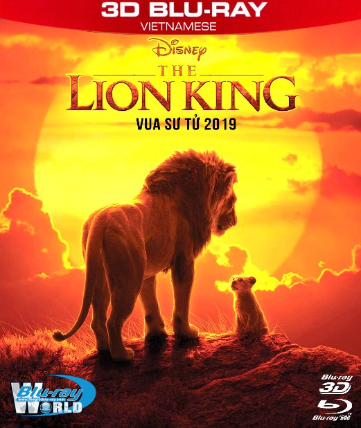 Z290. The Lion King 2019 - Vua Sư Tử 3D50G (DTS-HD MA 7.1) 